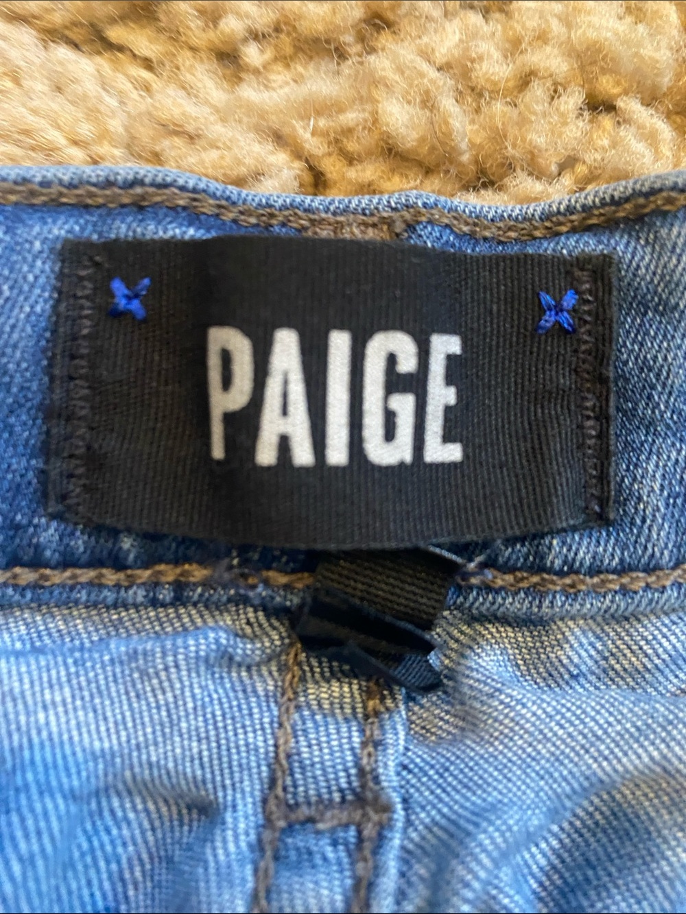 PAIGE Slim Straight Men's Jeans in Dark Blue Wash